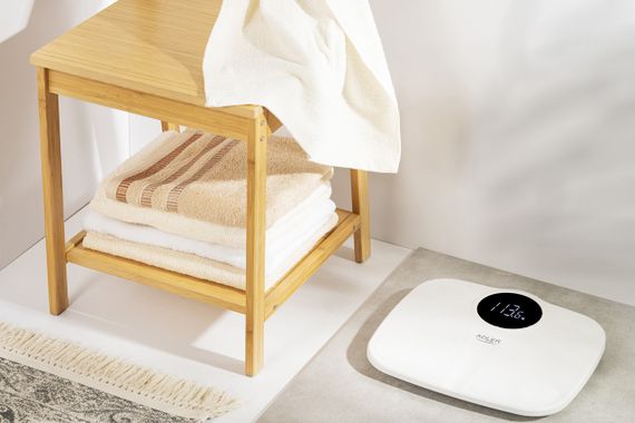 Ваги підлогові електронні Adler AD 8172 білі до 180 кг з високою точністю | Зображення 5