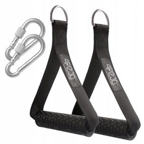 Ручки для тяги 4FIZJO с карабинами 2 шт 4FJ0427 (P-5907739317322)