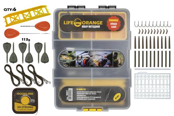 Набір рибальський Orange In-line 113g