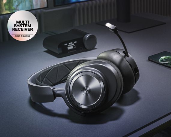 Ігрова гарнітура SteelSeries Arctis Nova Pro Wireless Black PC/PS/SW/MAC/MOB | Зображення 5