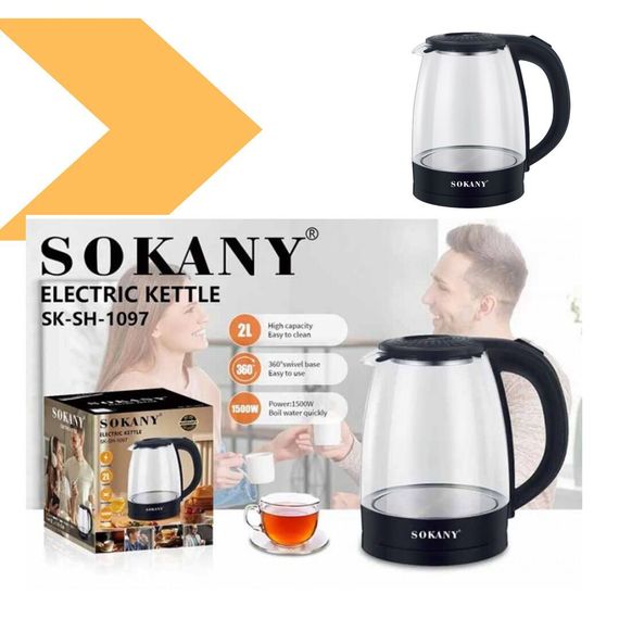 Електрочайник з закаленим склом XPRO SK-SH-1097 (46328-SK-SH-1097_289) | Зображення 1
