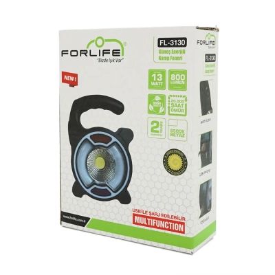 Фонарь Voltronic FORLIFE F-3130+Solar, SMD LED + COB (F-3130) | Зображення 3