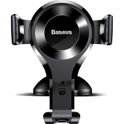 Универсальный автодержатель Baseus Osculum Type Gravity Car Mount Black (SUYL-XP01) | Зображення 1