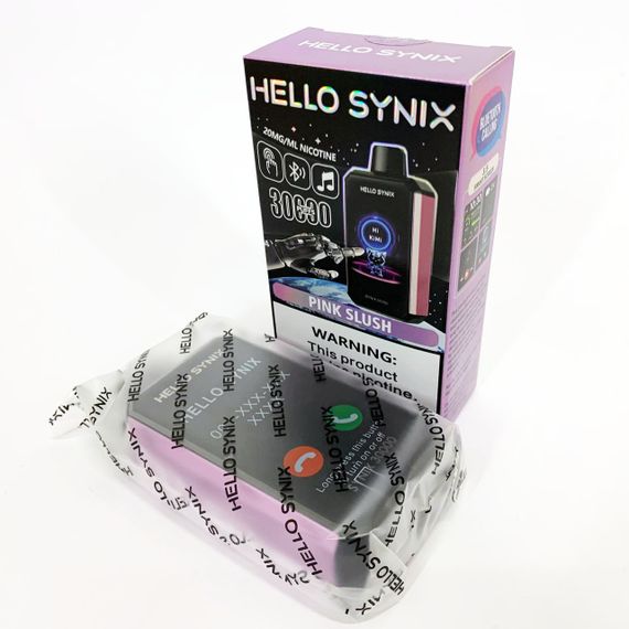 Hello Synix 30000. Розовый Лимонад (Pink Slush) | Зображення 1