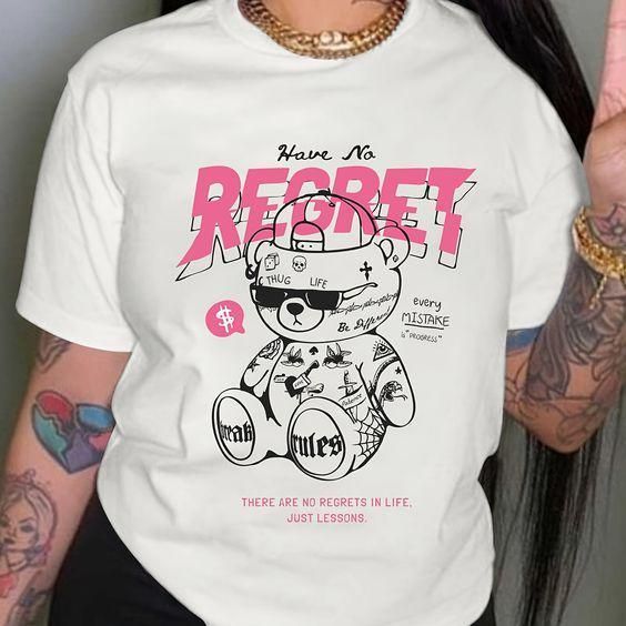 Футболка жіноча з принтом повсякденна L Білий