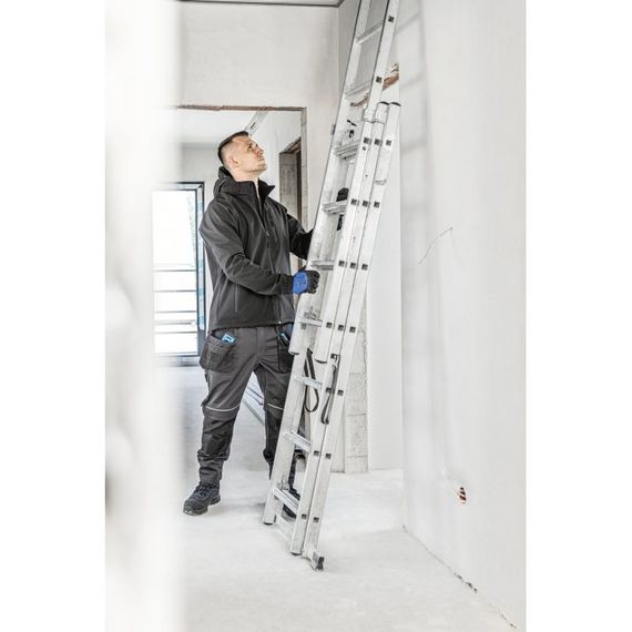 Куртка Hoegert DITTER HT5K260-2XL з капюшоном SoftShell 96% поліестер, 4% еластан чорна, 2XL (56) | Зображення 3