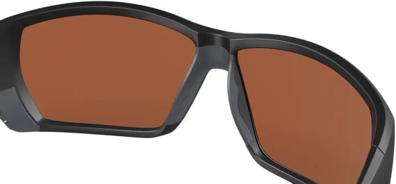 Очки Costa Del Mar Tuna Alley matte Black/green mirror 580G | Зображення 6
