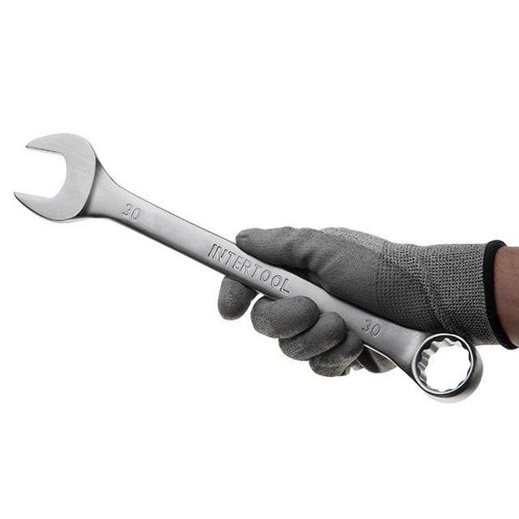 Ключ комбінований Cr-V INTERTOOL HT-12301 | Зображення 3
