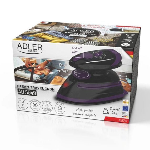 Праска Adler AD 5049 420 Вт чорна | Зображення 6