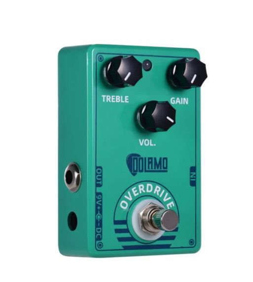 Гітарна педаль ефектів овердрайв DOLAMO D-12 Overdrive для електрогітари електрогітрогітарі