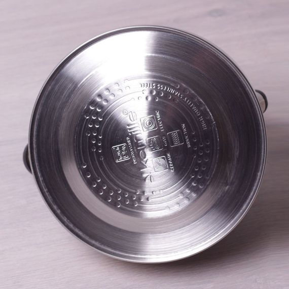 Чайник зі свистком Kamille KM-0679 2.5 л сріблястий | Зображення 2
