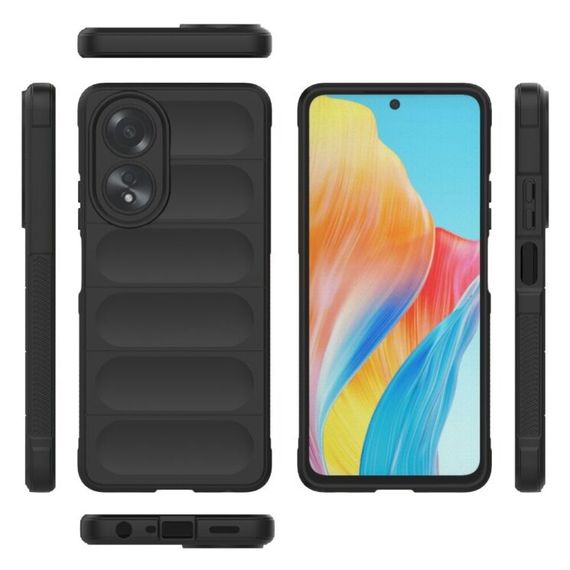 Чохол силіконовий MagCase для Oppo A58 колір Чорний | Зображення 3