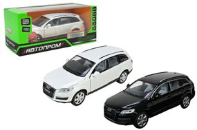 Машина металева "АВТОПРОМ" 68310 1:32 Audi Q7, батарейка, світло, звук, відкриваються двері, кор. 18*9*8см