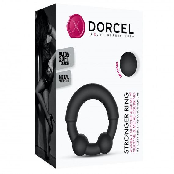 Ерекційне кільце з металевими вставками Dorcel STRONGER RING | Зображення 7