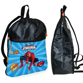 Рюкзак-мешок для школы Человек-паук "Spider-Man"детская сумка для обуви и спортивной одежды (01507)