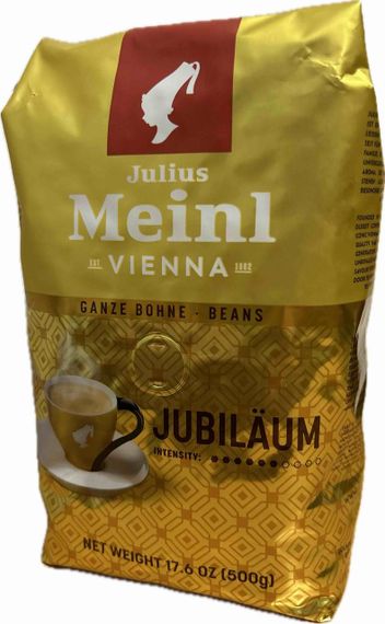 Кофе в зернах Julius Meinl Jubilaum 500 гр Джулиус Австрия