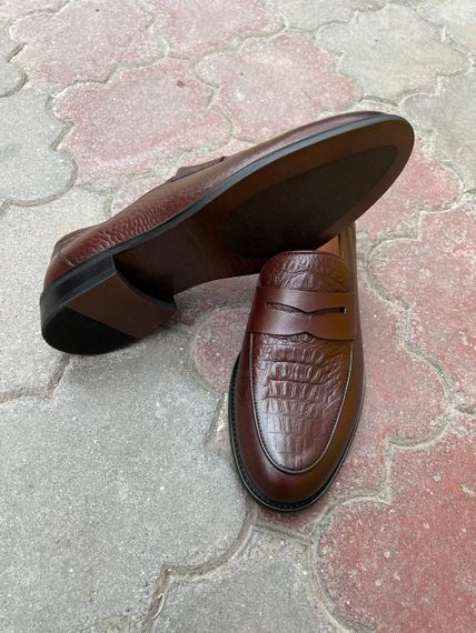 Чоловічі туфлі зі шкіри преміум-класу 43 розмір. | Зображення 2