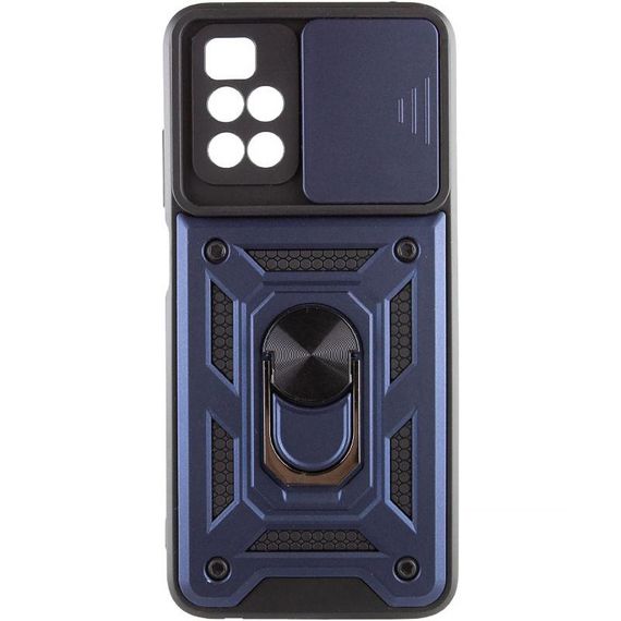 Чохол Ummi Camshield Serge Ring для Xiaomi Redmi 10 Синій