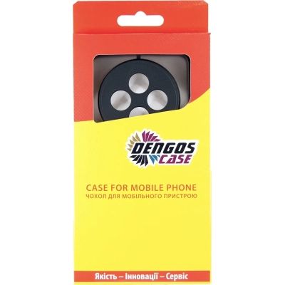 Чехол для мобильного телефона Dengos Oppo Reno12 F 4G Case Matte + Glass (Black) (DG-KM-157) | Зображення 3