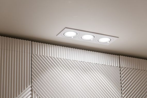 Светильник врезной  поворотный HDL-DT 109/3 MR16 WH | Зображення 6