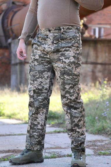 Штани зимові піксель