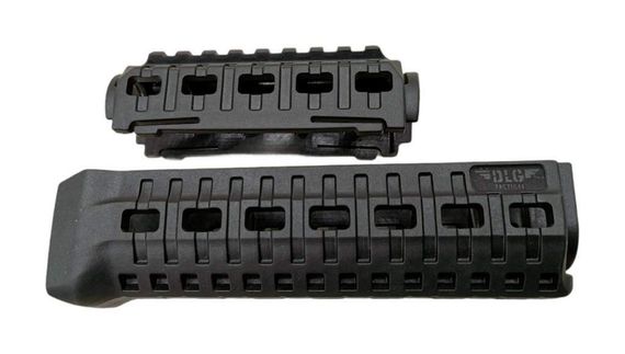 Цевье на DLG Tactical для АК 47 АК 74 АКМ Цевье для АК Цевье DLG Цевье на АК Цевье с планками пикатинни | Зображення 2