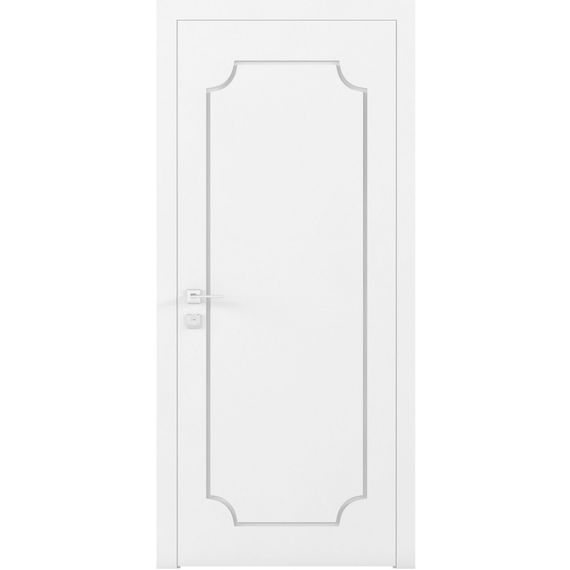 Двери Rodos CORTES PRIMA Фрезеровка 13, 14, 15, 16 RAL 9001