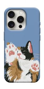 Чохол з картинкою Funny cat для Apple iPhone 16 Pro (6.3")