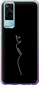 Чехол на Vivo Y31 Силуэт1 "4590u-584-17620"
