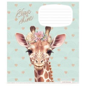 Тетрадь ученическая "Shiny friends" 012-3244L-3 в линию, 12 листов