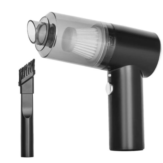 Міні пилосос для чищення автомобіля, Ручний пилосос в машину   знижка | Зображення 3