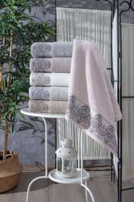 Полотенца Pupilla Harem 50х90 Пенье набор 6шт