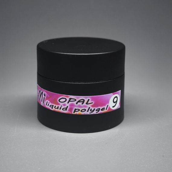 Рідкий полігель Мі OPAL #9 лаванда з шимером 20мл (баночка)