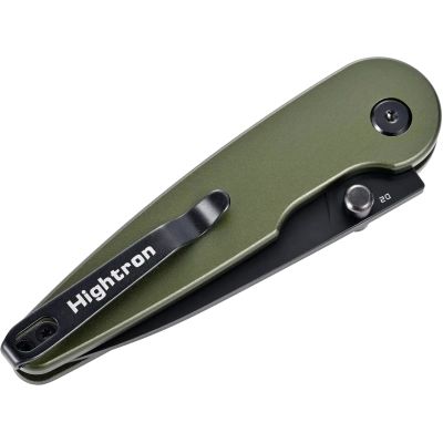 Нож Hightron Birdidi, D2, алюміній, зелений, чорний клинок (HK06GRN) | Зображення 5