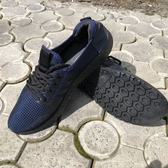 Текстильні кросовки сіткою 44 розмір. Спортивні кросівки чоловічі. Модель 92274. RD-233 Колір: синій | Зображення 3