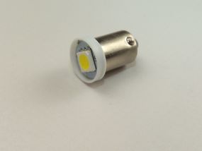 Лампа світлодіод з/ц 12V T4W BA9s 1SMD біла