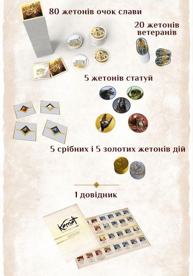Настольная игра Кемет: Кровь и песок (укр., рус.) | Зображення 3