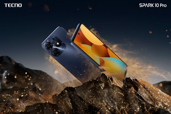 Смартфон TECNO Spark 10 Pro (KI7) 6.78' 8/256GB, 2SIM, 5000mAh, Starry Black (4895180796104) | Зображення 2