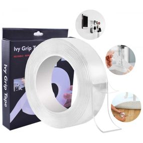 Двостороння Кріпильна клейка стрічка Ivy Grip Tape 1 метр Прозора
