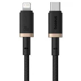 Дата кабель Baseus Dura Series Fast Charging Type-C to Lightning 20W (2m) (CB000123) Gold / Black
