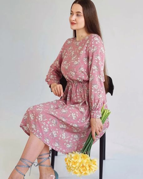 Сукня жіноча Носи своє 52 Рожевий (p-6932-157766) | Зображення 2