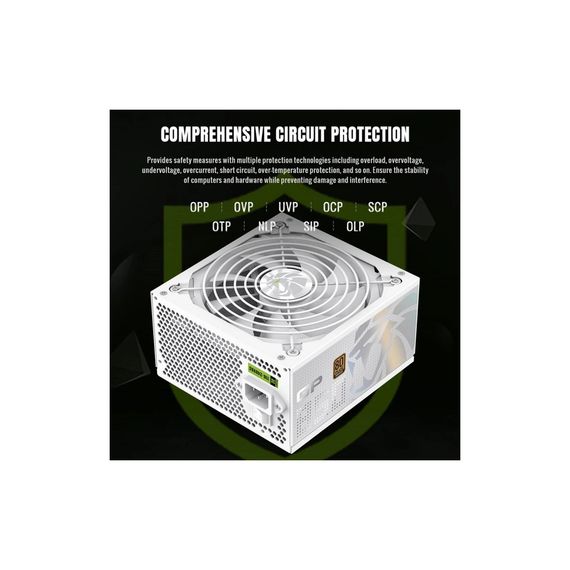 Блок живлення Gamemax 850W (GP 850B WH) | Зображення 8