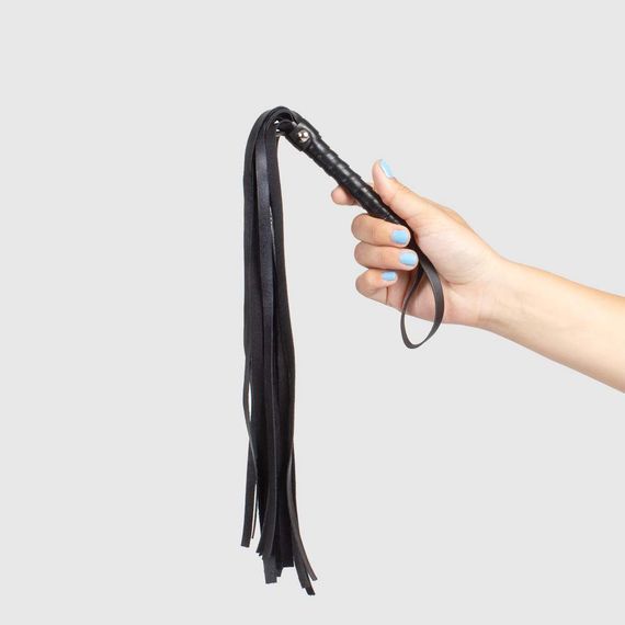 Батіг - Secret Play BDSM Playing Kinky Black Bondage Whip | Зображення 2