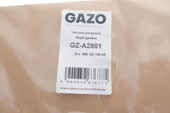 Прокладка ГБЦ Audi A6 3.0 TFSI 08- 1-3 цилиндр Ø85,20mm 0.85mm GZ-A2801 | Зображення 1