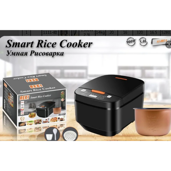 Умная рисоварка rice cooker A1-001А 5л 900 Вт | Зображення 4