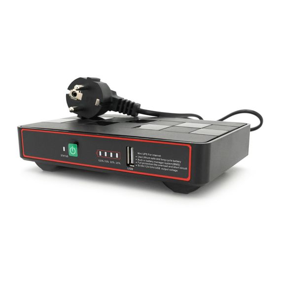 ИБП Green Wave ECO418Pro-18W для роутеров/коммутаторов/PON/POE, 5/9/12/15/24V | Зображення 1