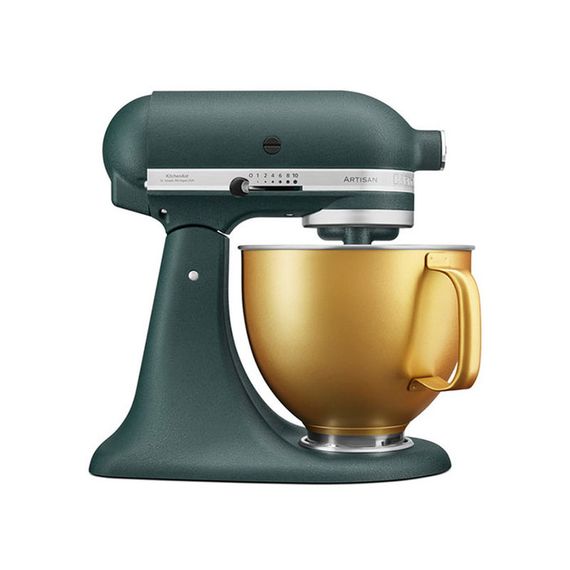 Миксер планетарный KitchenAid 5KSM156VGEPP 4,8 Л ARTISAN LIMITED, пальмовый с золотой чашей | Зображення 2