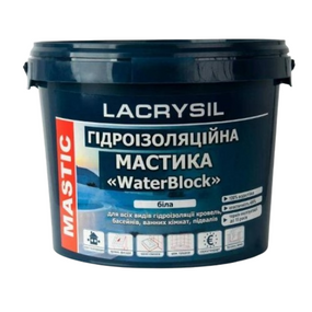 Мастика гідроізоляційна 12кг Лакрисіл