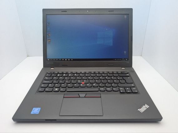 Ультрабук Lenovo ThinkPad L460 / 14" (1366x768) TN / Intel Pentium 4405U (2 (4) ядра по 2.1 GHz) / 8 GB DDR3 / 120 GB SSD / Intel HD Graphics 510 / WebCam б/в | Зображення 1