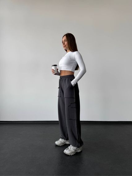 Штани-кльош Reload - Forte, графіт | Зображення 4